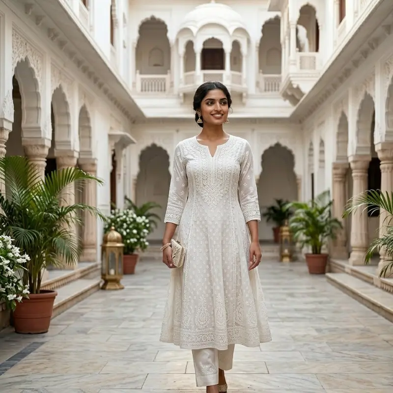 Chikankari Kurtis