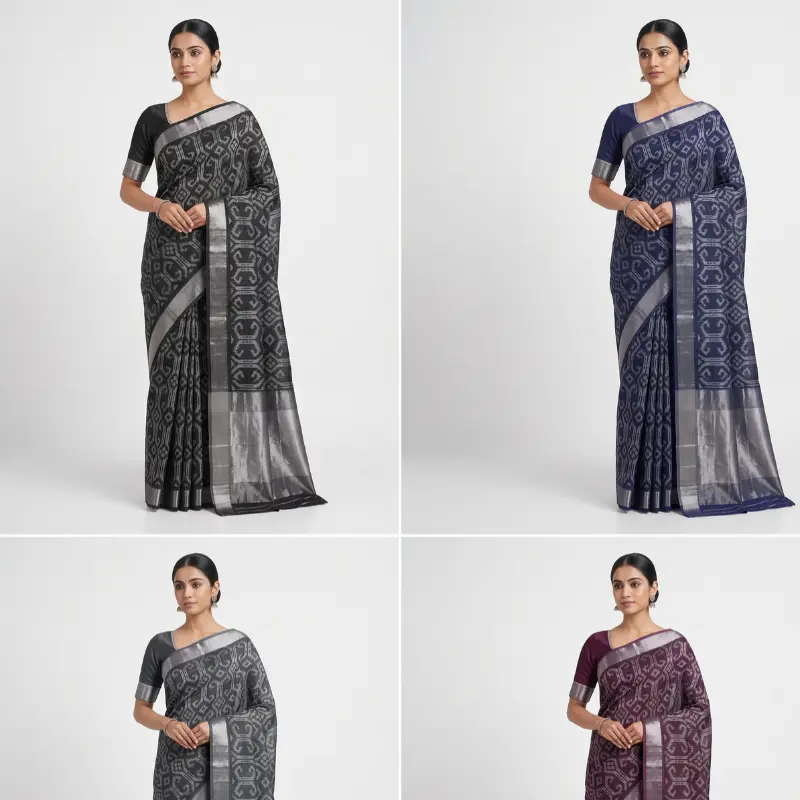 Linen Cotton Sarees