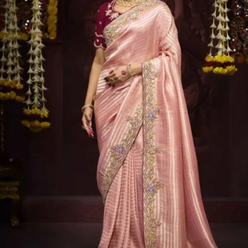 Royal Red Traditional Banarasi Saree
